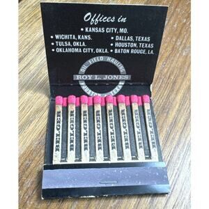 Vintage Belger Cartage Service Matchbook Unstruck Oil Field Hauling Advertising